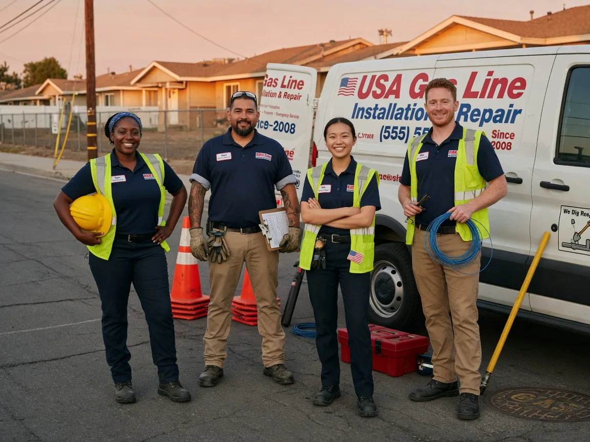 Gas Line Installation company in Jefferson, TX